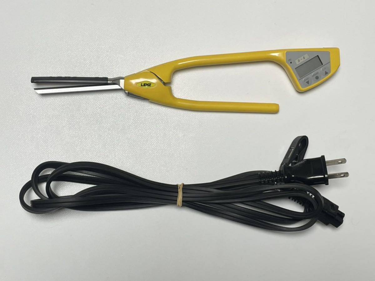 レンツアイロン　角8ミリ レンツ LENZ 5角 IRON デジタルアイロン ロッドラバー付き 4mm・6mm