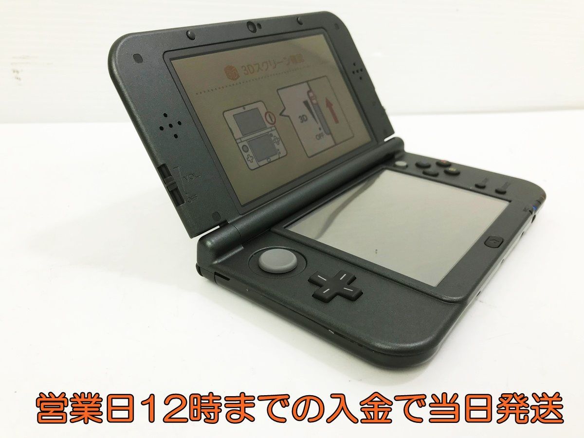 免税物品 【1円】Newニンテンドー3DS LL メタリックブラック 本体 初期 