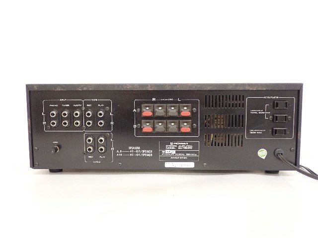 PIONEER プリメインアンプ SA-7800II パイオニア ∬ 68620-1 【公式通販】