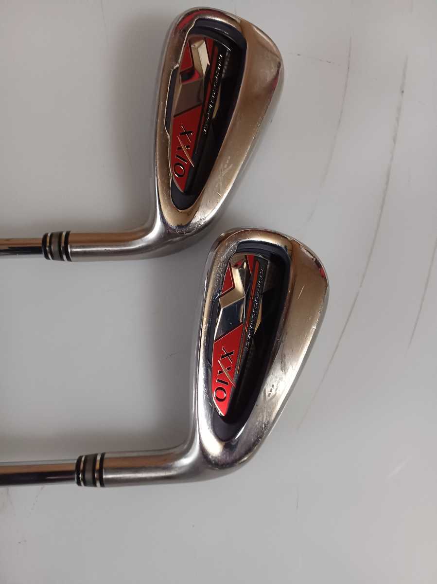 ダンロップアイアンセット　XXIO ゼクシオ10レッド　6.7.8.9.P　5本セットシャフトNSPRO　870GHフレックスR