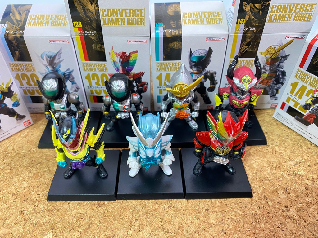 仮面ライダーコンバージ24個セット シークレット有り 新品未開封品 ☆CONVERGE KAMEN RIDER 24 全7種セット（シークレット含む