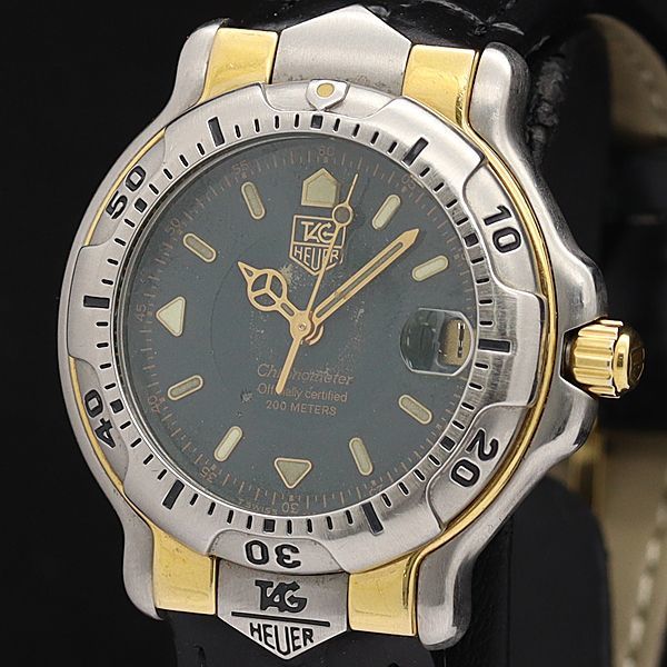 優*希様 TAG Heuer タグホイヤー WH5253-K1 200m ボーイ 1円 タグホイヤー AT/自動巻 WH5253-K1 6000シリーズ クロノメーター