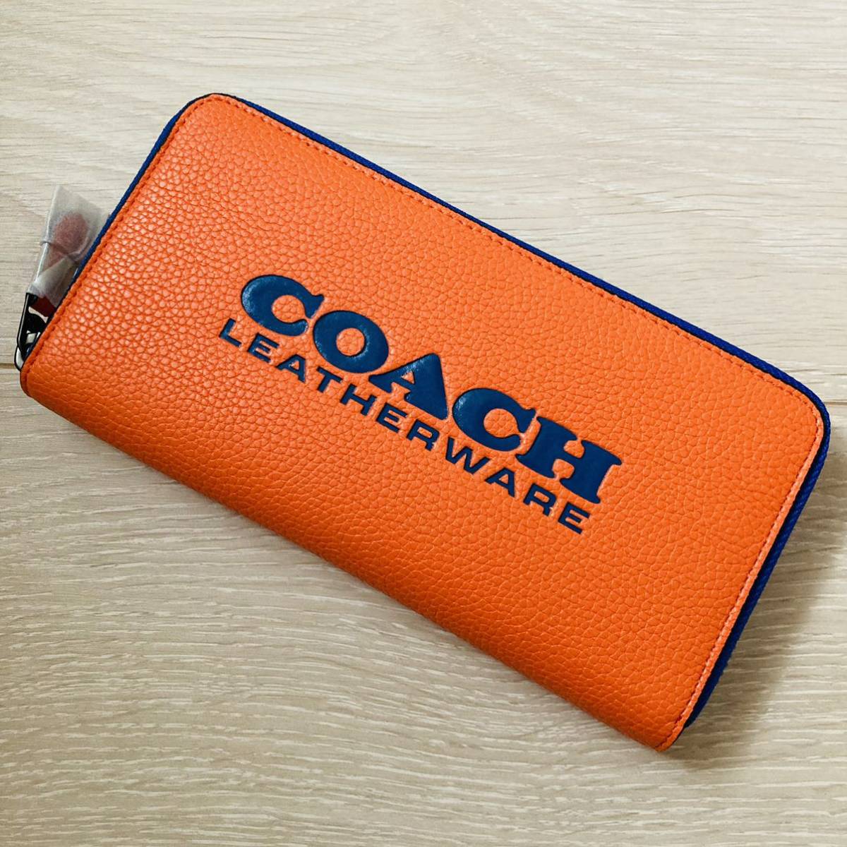 ☆ COACH コーチ 6699 長財布 アコーディオン ラウンドジップ 
