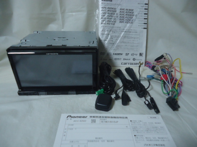 ★◇即決！カロッツェリア☆AVIC-RZ502・2022地図年☆DVD・CD再生☆カーナビ☆ワンセグ