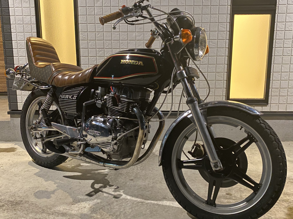 当時物 CB250T TOKIO パワー管 三協オート 68サイクロン 素人