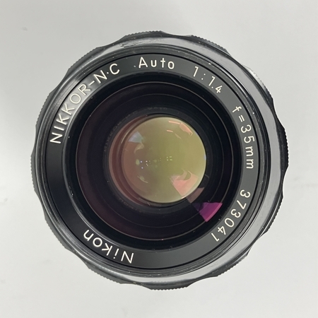 Nikon NIKKOR-N・C Auto F1.4 35mm カメラ レンズ ニコン ジャンク Y7036998 Auto 35mm Nikon 3.5 by レンズ(単焦点)