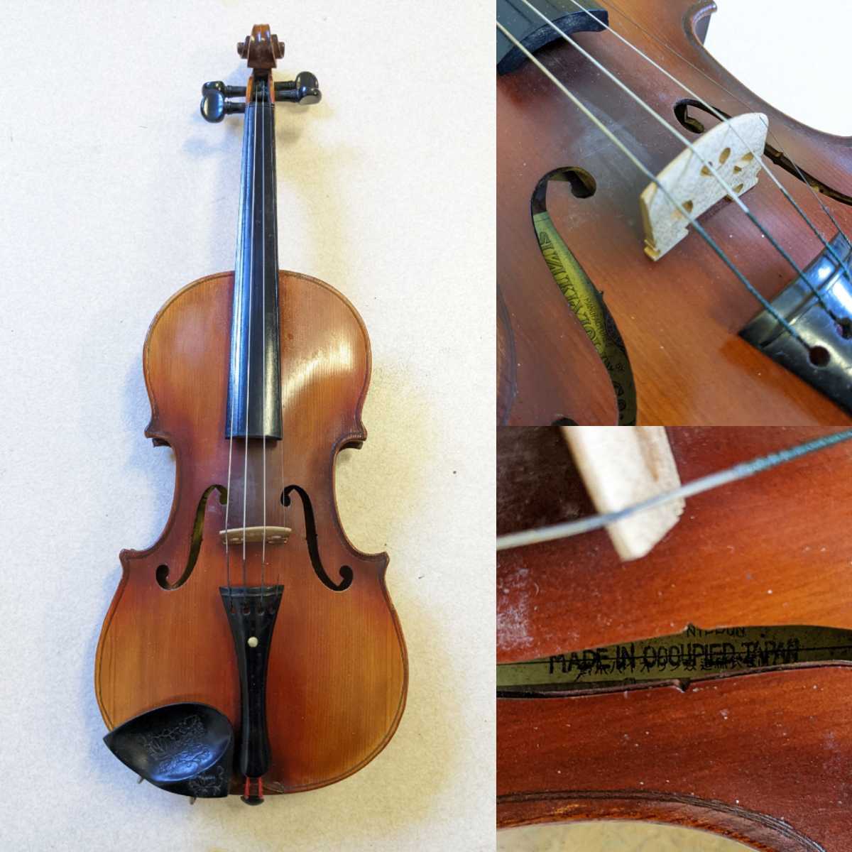 萬】貴重 1947年 鈴木バイオリン No.11 SUZUKI VIOLIN スズキ 