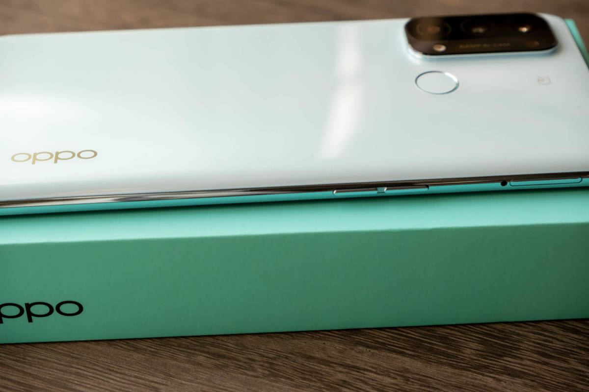 OPPO Reno5 A 5G アイスブルー SIMフリー 6Gメモリ 128Gストレージ 超