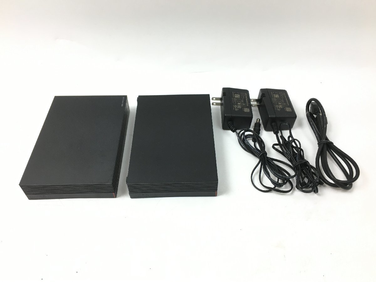2点セット 美品 BUFFALO バッファロー 外付けHDD 容量3.0TB HDV-SAM3 