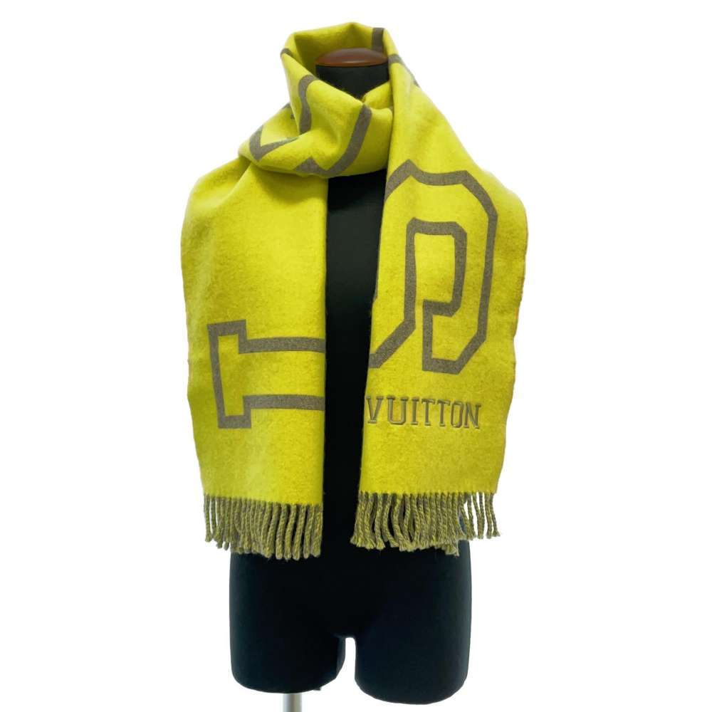 ルイヴィトン マフラー エシャルプシティフルオ ウール カシミヤ  