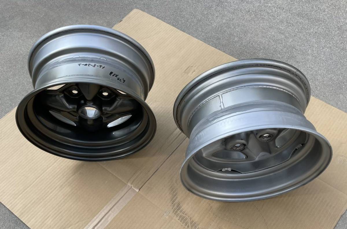 トヨタ純正GTホイール13インチ 加工ワイド 鎌ヶ谷ワイドホイール 2本
