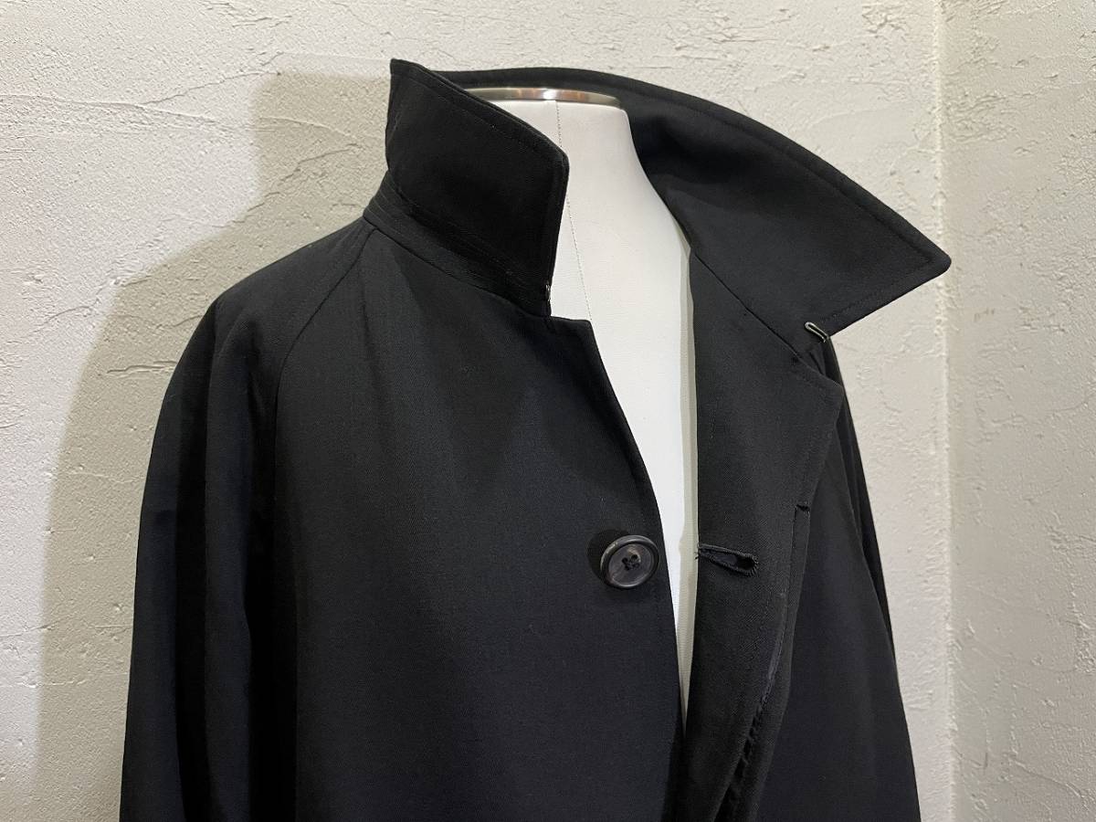 Y’s for men ヨウジヤマモト ロングコート ブラック サイズ3 for Y's men ロングコート ブラック ⁄ YOHJI ウールロングコート