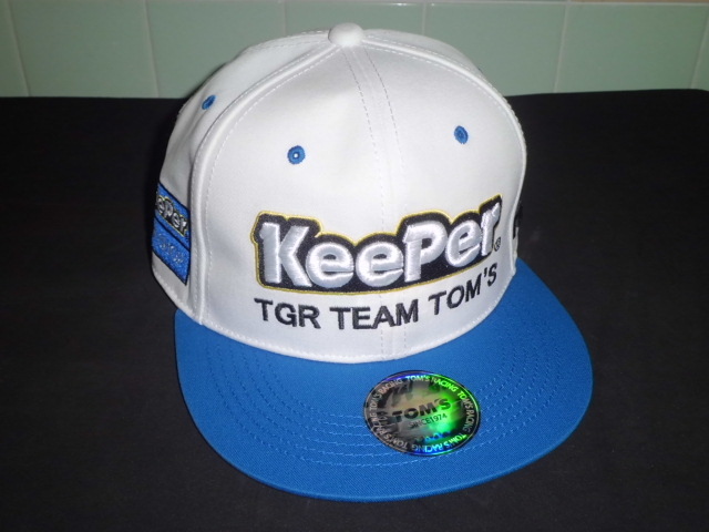 即決有 未使用 タグ付 TGR TEAM KeePer TOM's No.37 GR Supra キャップ スーパーGT キーパー トムス レーシング 帽子 宮田莉朋 サッシャ