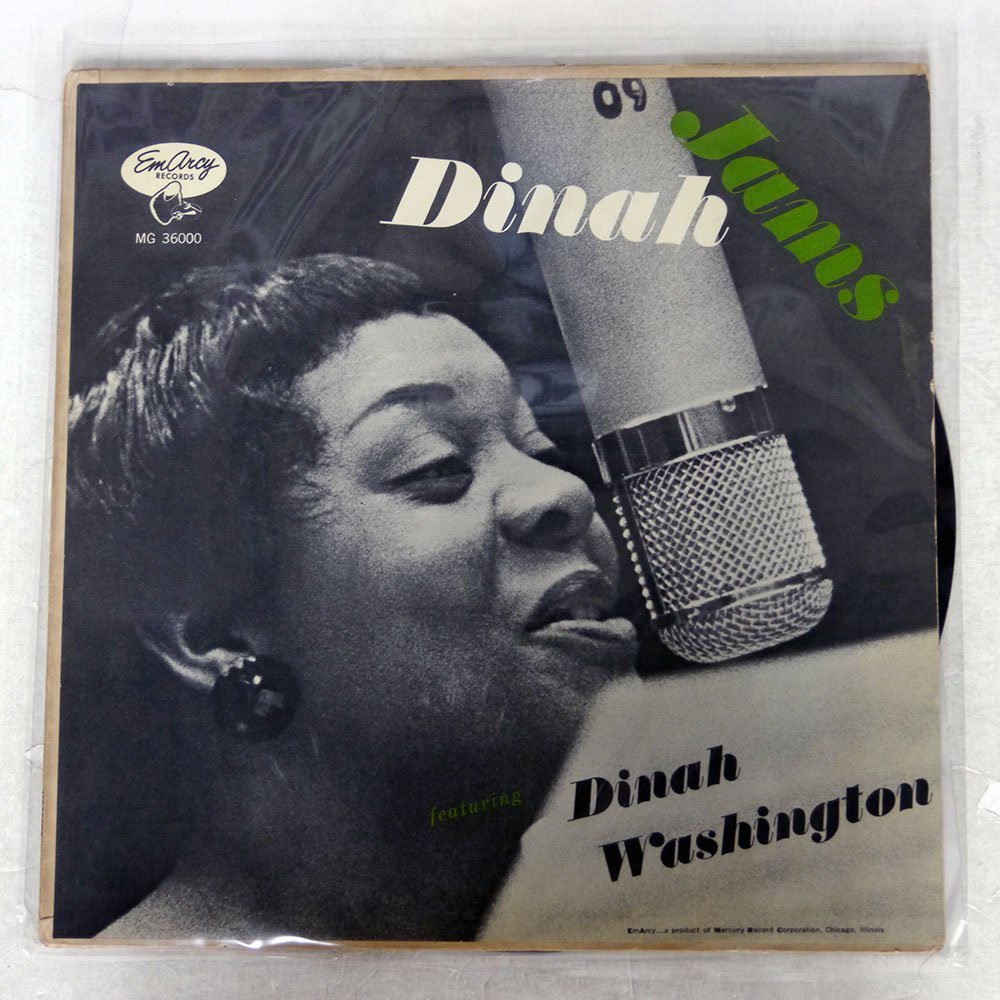  米 小ドラ DINAH WASHINGTON/DINAH JAMS/MERCURY MG-36000(ボーカル)｜売買されたオークション情報、yahooの商品情報をアーカイブ公開 - オークファン ボーカル
