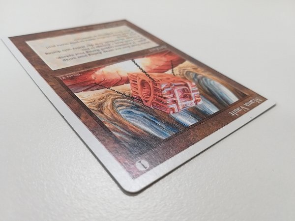 sA476o [人気] MTG 魔力の櫃 Mana Vault 第4版 4ED 茶 R レア 英語版