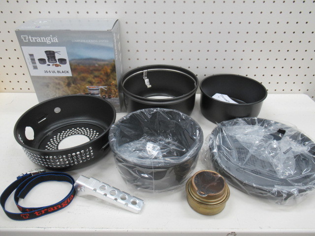 ストームクッカーL ブラックバージョン トランギア TR-35-5UL trangia