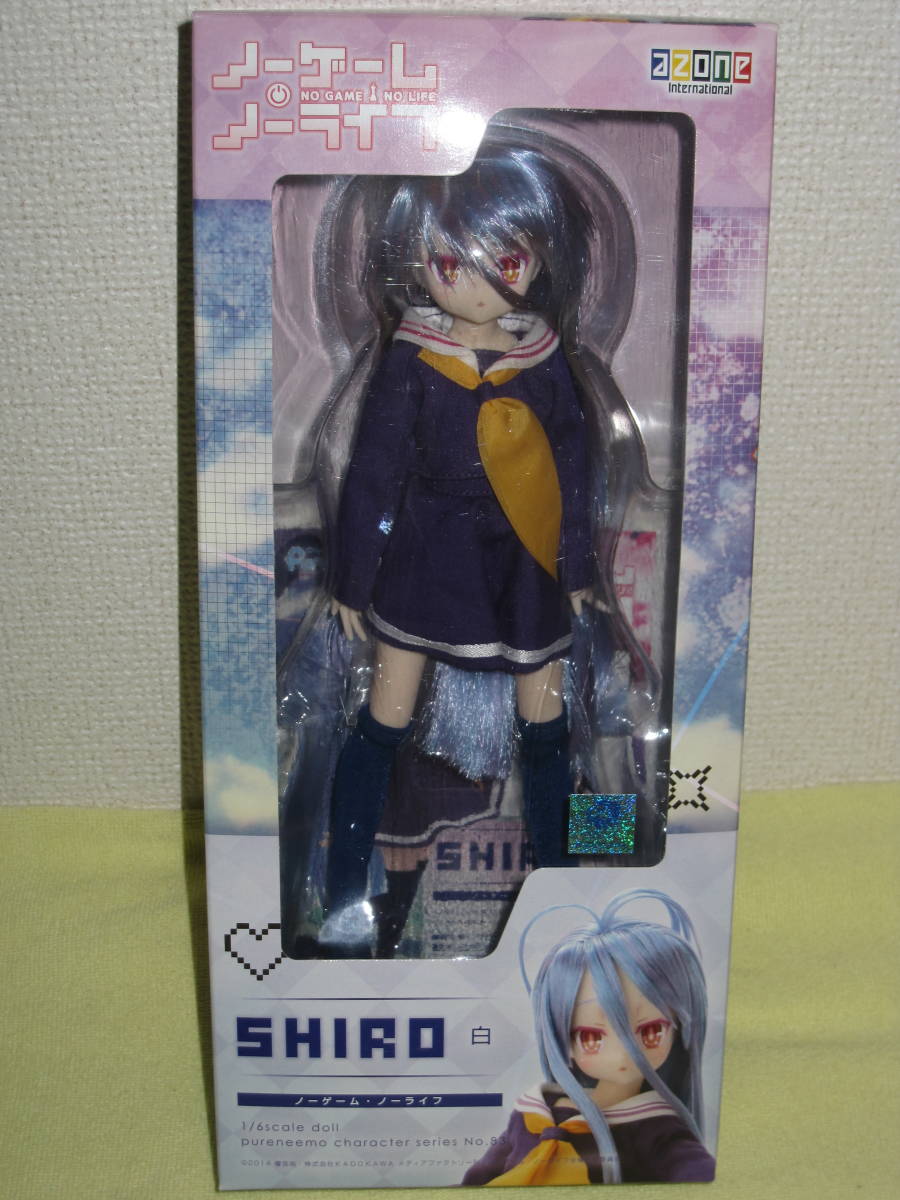 美品 アゾン ピュアニーモ ノーゲーム・ノーライフ 白 1/6 ドール