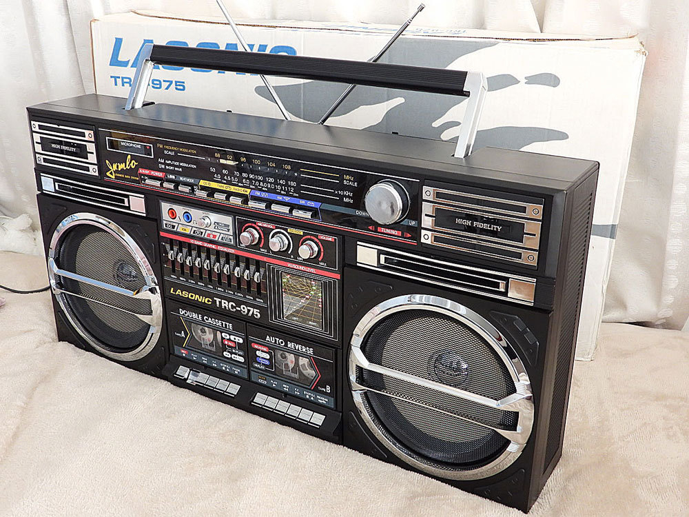 TRC-975 LASONIC Lasonic - BOOMBOX Boombox ラジカセ Radio 0 JUMBO