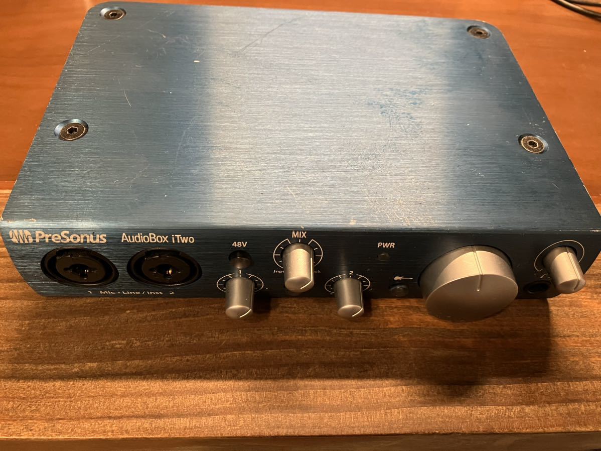 Presonus AudioBox iTwo オーディオインターフェース　iPad接続可能　ループバック機能搭載