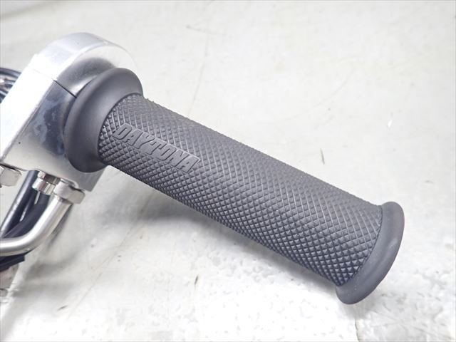 高品質，本物保証 βDK11-2 ヤマハ ビラーゴ250 3DM (H6年式) 動画有 社外 デイトナ製 ハイスロ スロットルホルダー 破損無し！ワイヤー長さ約85cm88cm