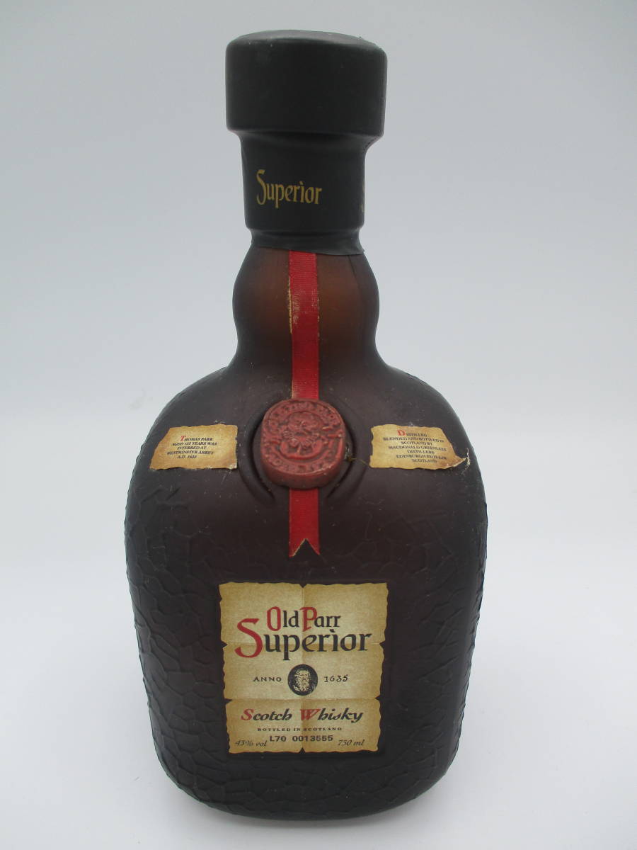 UDJ-OPS未開栓Old Parr Superior ウイスキー 古酒の通販はau PAY