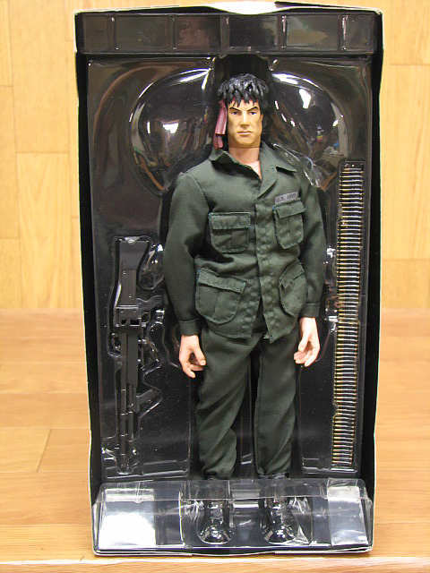 ランボー フィギュア 2点 ①未使用 N2TOYS RAMBO ランボー 怒りの脱出