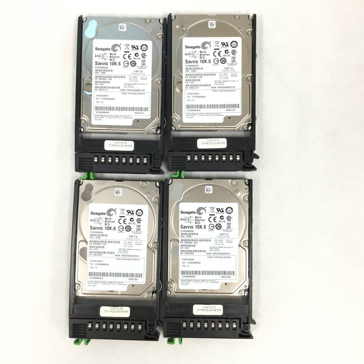 K5082263 TOSHIBA 6TB SAS 3.5インチ HDD 2点【中古動作品】 【公式通販】