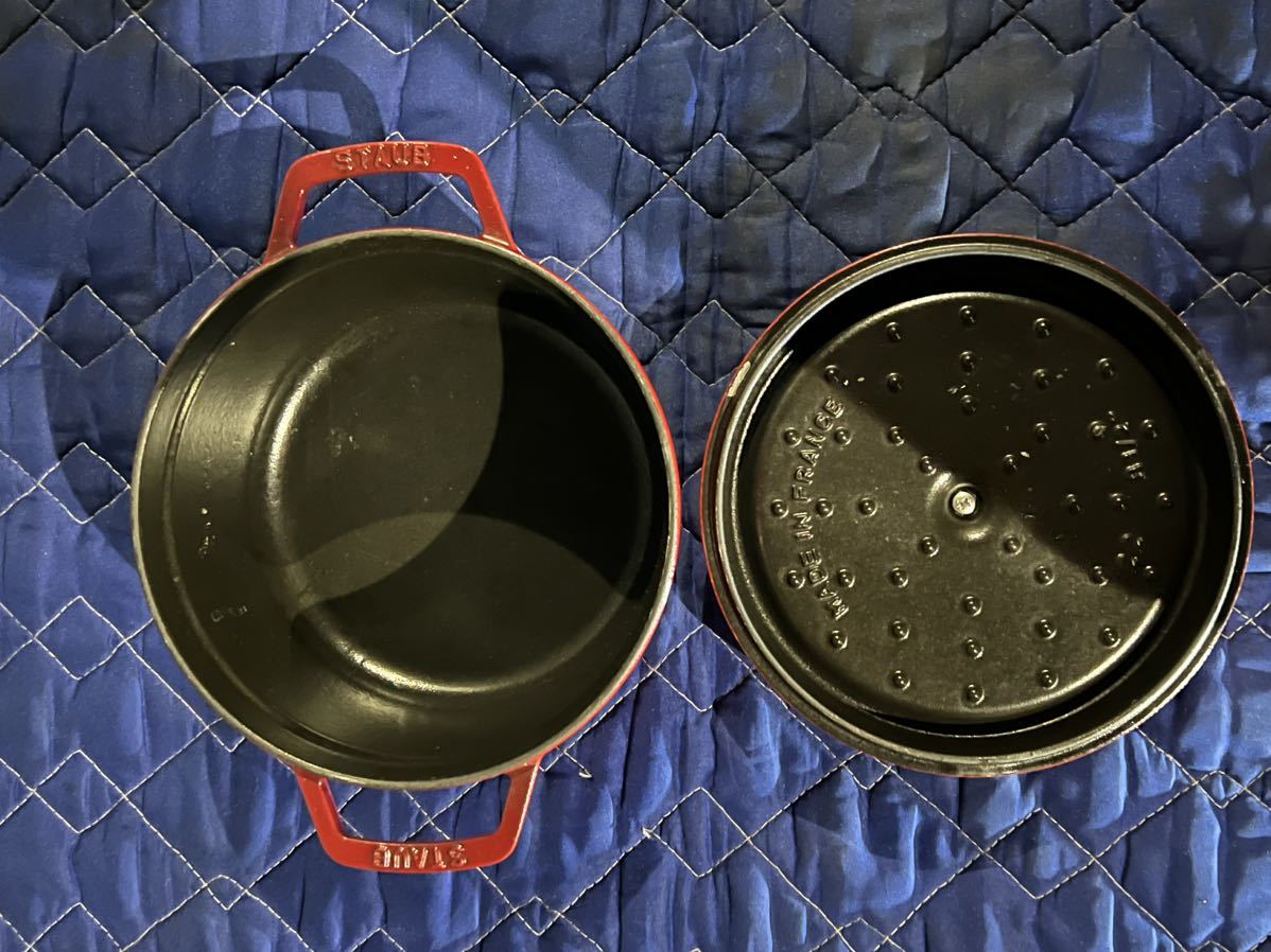★中古品 食器9点セット まとめ LE CREUSET ルクルーゼ staub ストウブ22 LE CREUSET ル・クルーゼ Iron Set 2026年最新Yahoo!オークション
