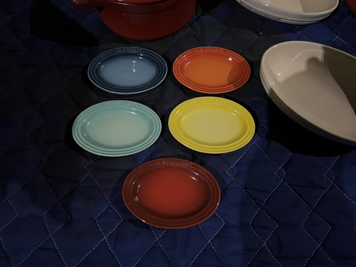 ★中古品 食器9点セット まとめ LE CREUSET ルクルーゼ staub ストウブ22 LE CREUSET ル・クルーゼ Iron Set 2026年最新Yahoo!オークション