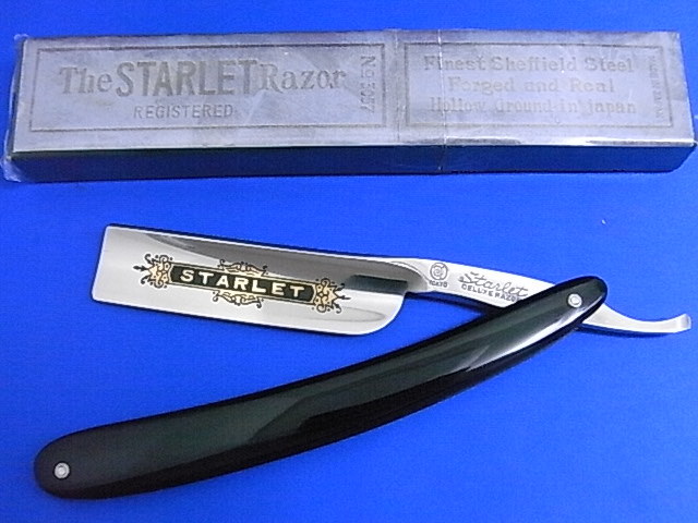 未使用 Vintage 日本製 西洋剃刀 THE STARLET RAZOR 3057 カミソリ