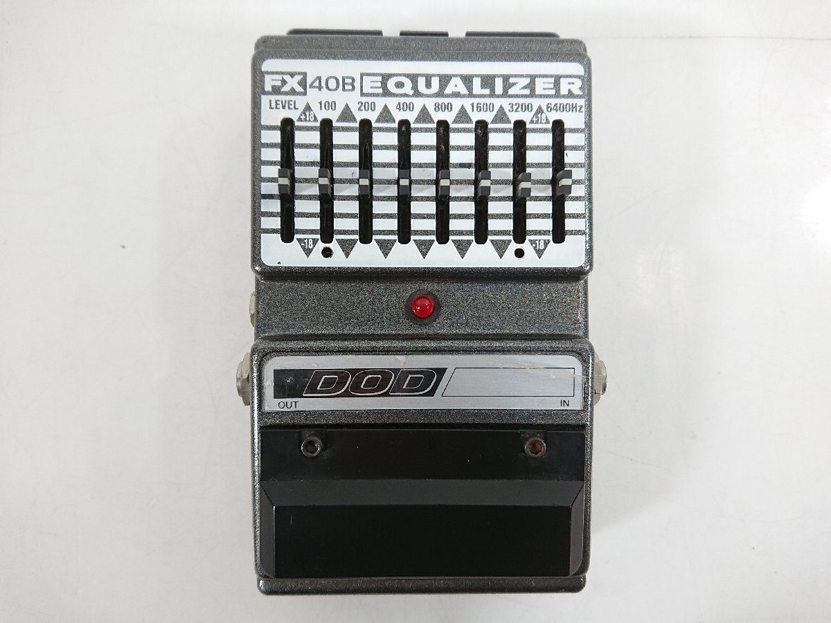 DOD ディーオーディー 7 BAND GRAPHIC FX40B Equalizer イコライザー
