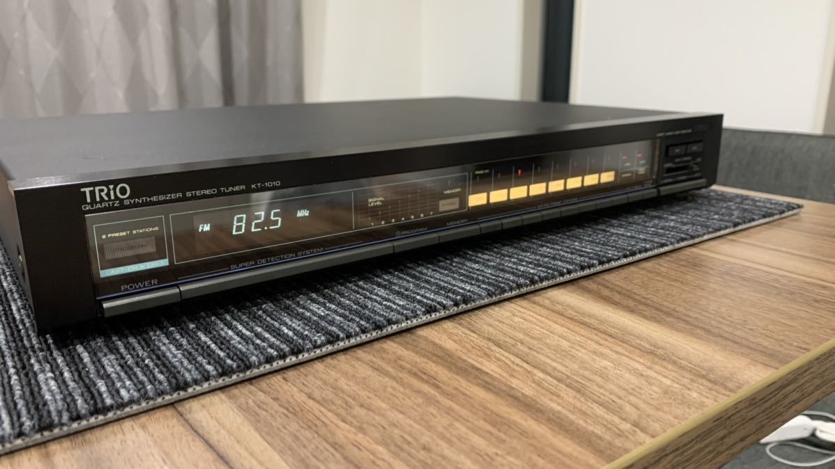 調整済み】トリオ KT-1010 FM/AMチューナー TRiO （ケンウッド KENWOOD