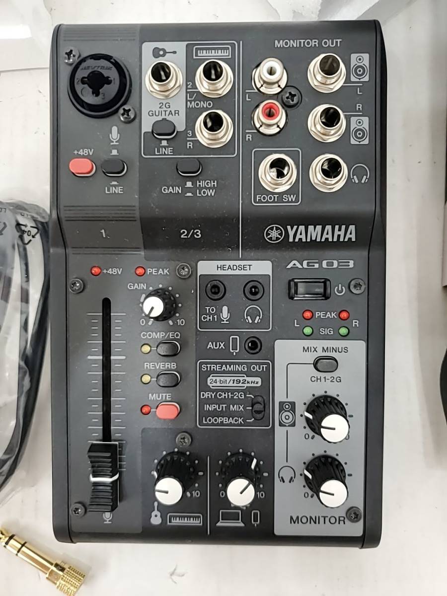 美品 AG03MK2 ブラック 【公式通販】