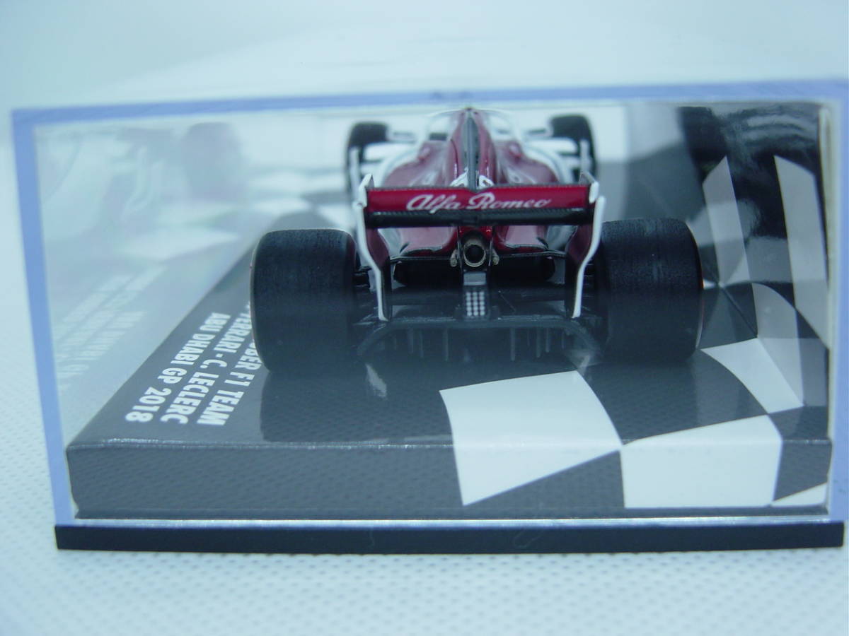 Miniature F1 Alfa Romeo Sauber C37 De Leclerc 2018 - Minichamps 1/43