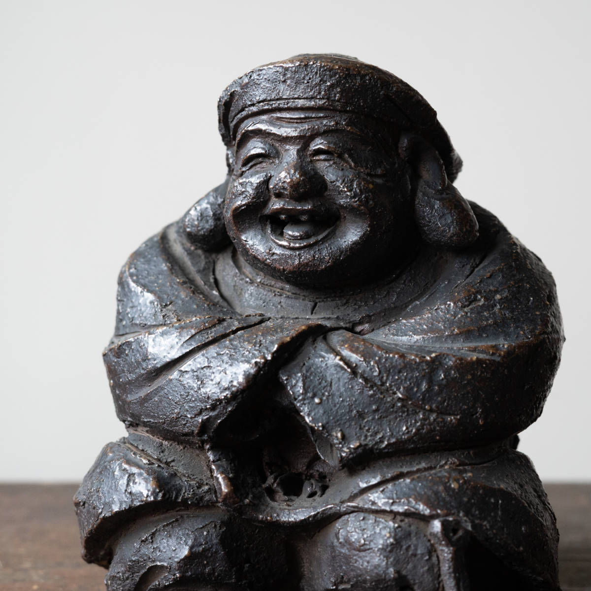 七福神 大黒様 大黒天様 陶器 置物 縁起物 飾り オブジェ 仏像 