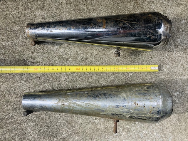 ビンテージメガフォン トライアンフ ハーレー ビンテージ