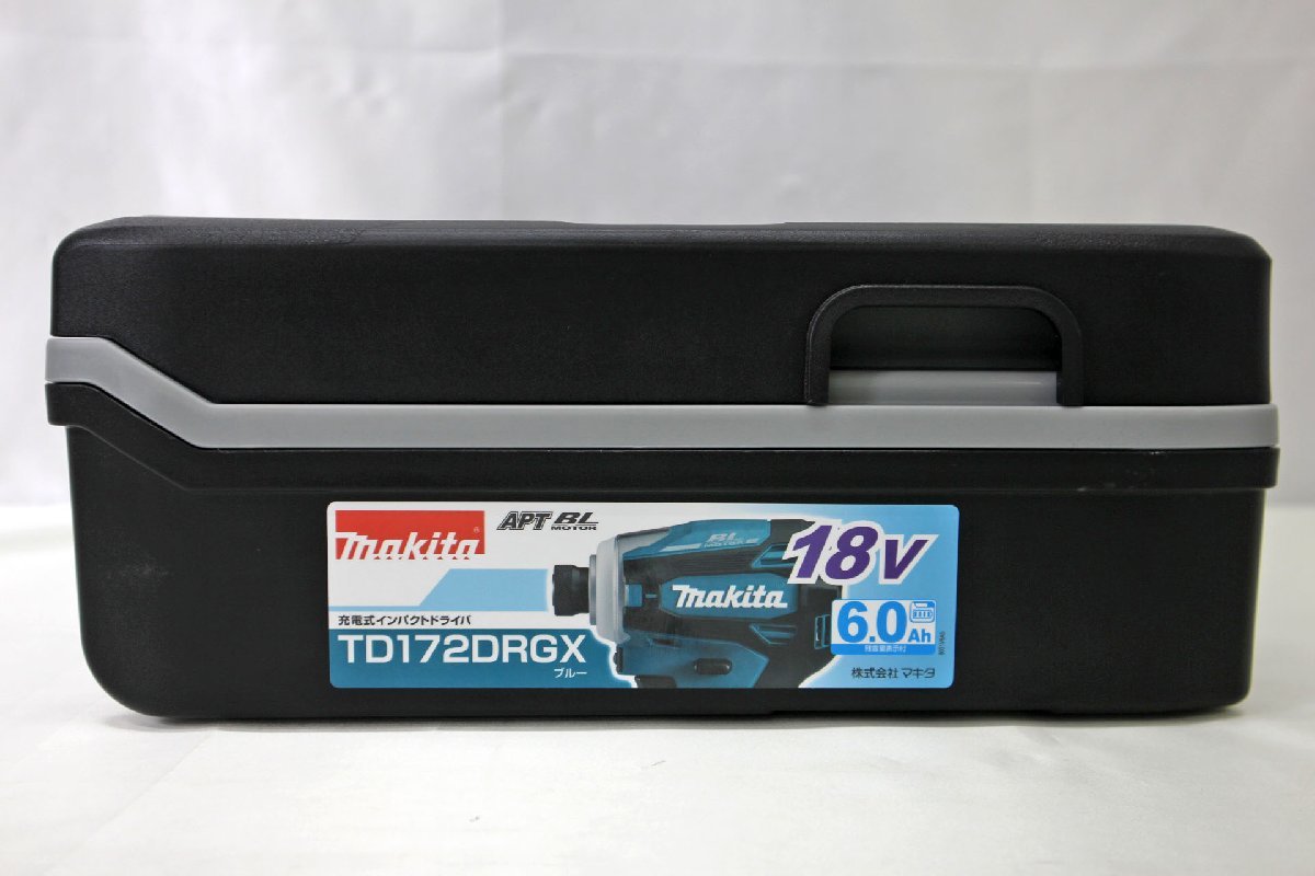  マキタ 充電式インパクトドライバ TD172DRGX ブルー 11922112811516NM(本体)｜売買されたオークション情報、yahooの商品情報をアーカイブ公開 - オークファン インパクトドライバ