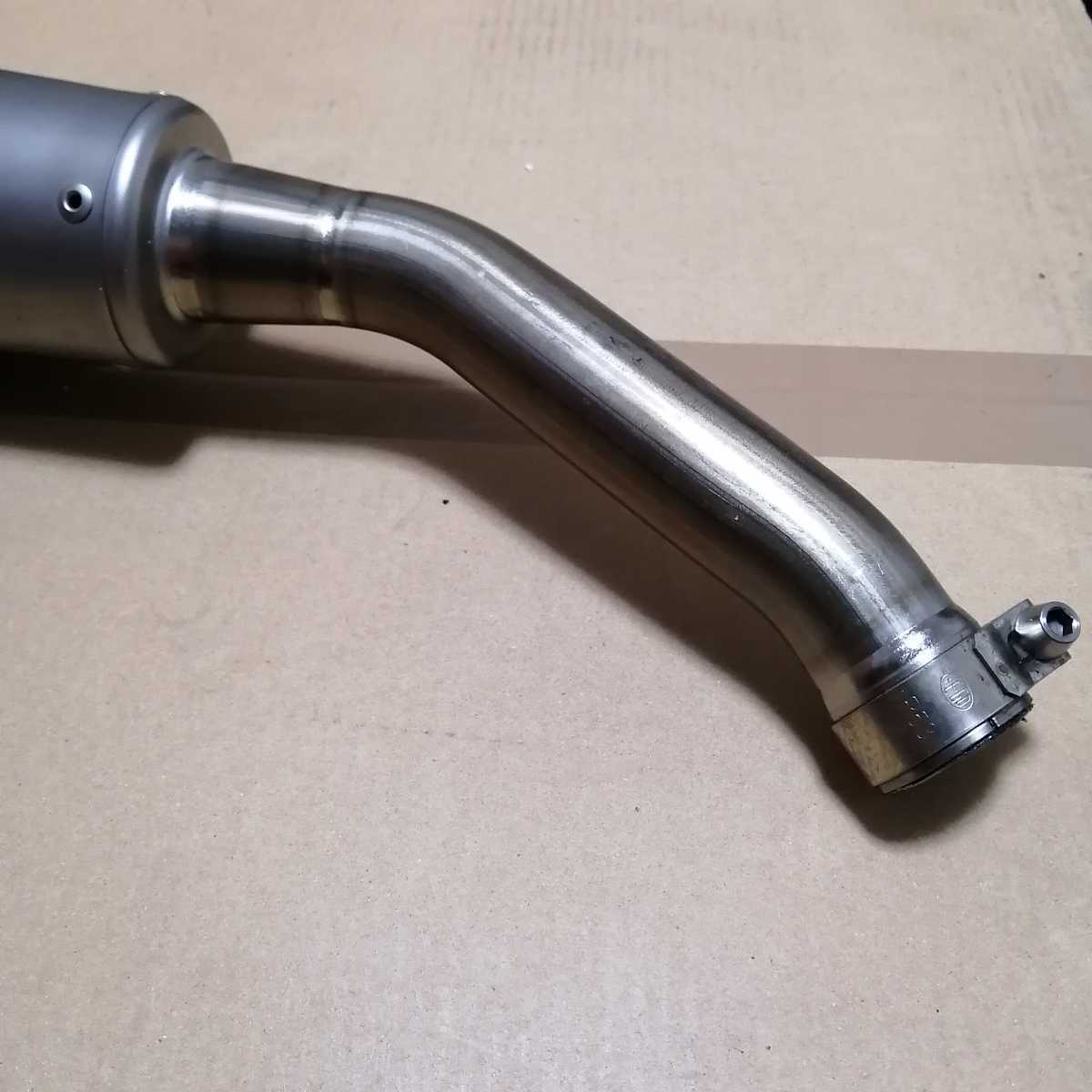 JC61前期 グロム アクラポビッチ チタンマフラー スリップオン 
