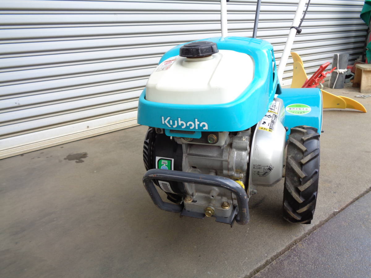 クボタ 中古 耕運機 TR350 菜ビ 管理機 培土器付き 家庭菜園 畑 