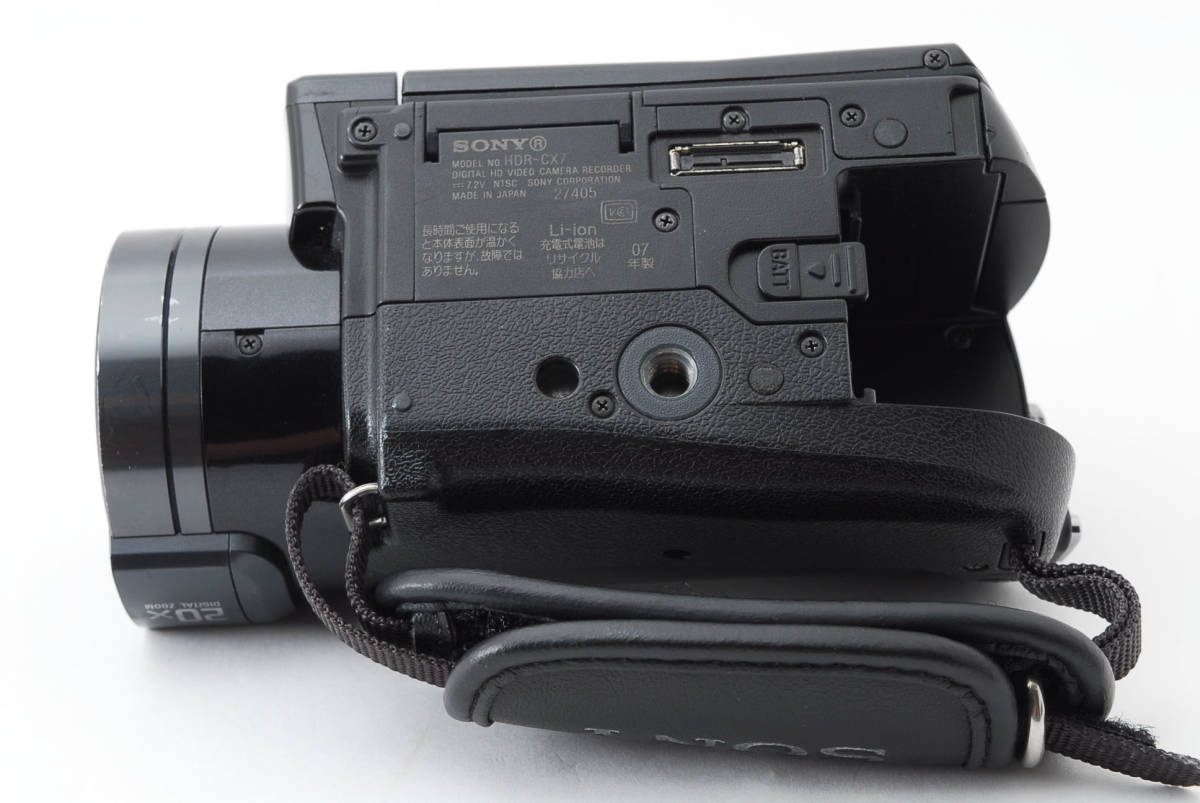 ☆極美品☆SONY HDR-CX7 ソニー デジタルビデオカメラ 非常に良い