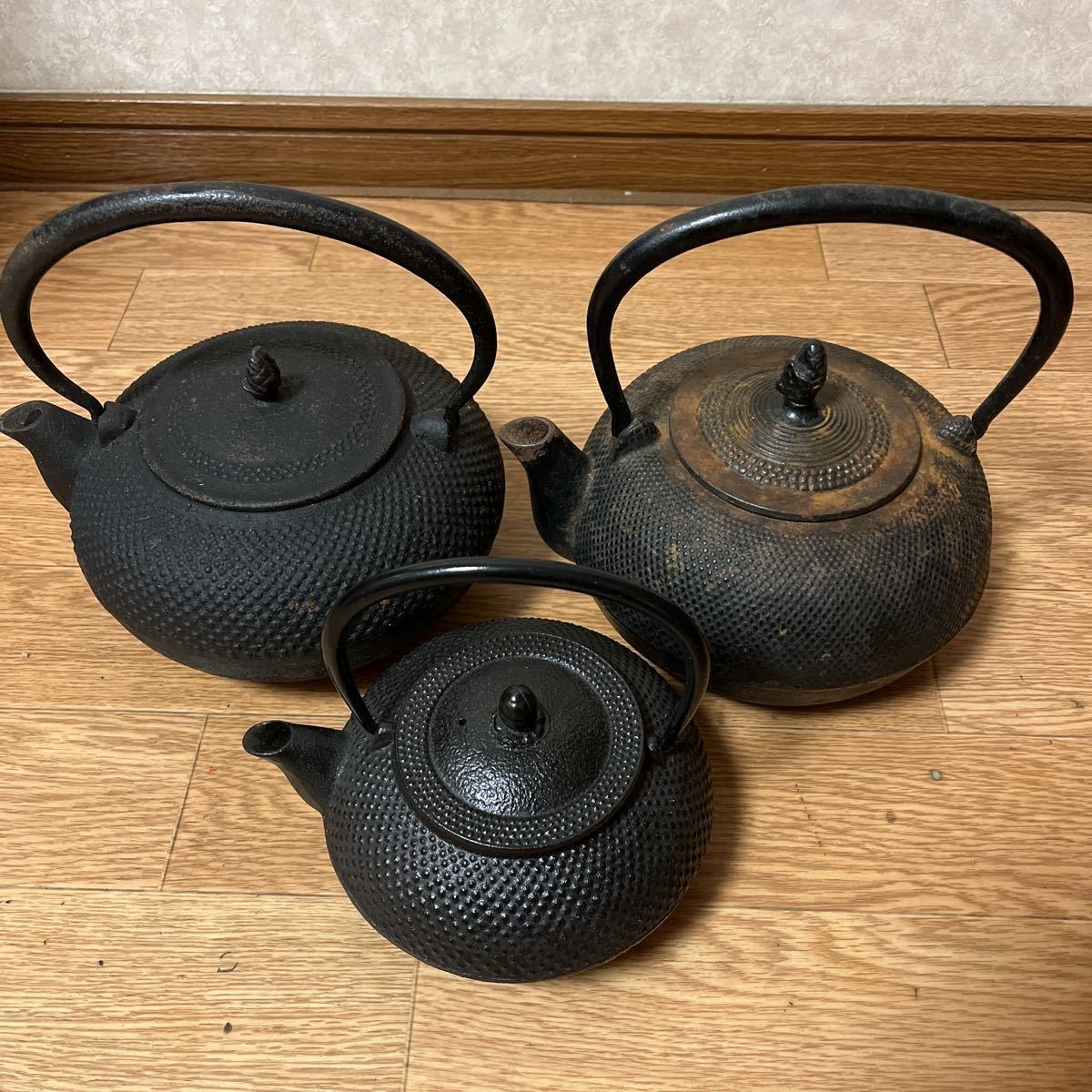 鉄瓶 南部鉄瓶 南部鉄器 急須 茶道具 急須 鉄瓶 南部鉄器 IH対応 鋳鉄
