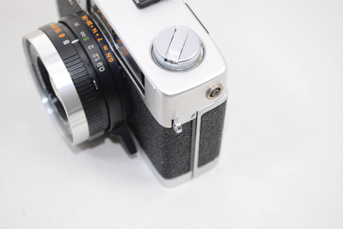 KONICA C35 FD フィルムカメラ 178905（ケース コニカ FD（ワイン