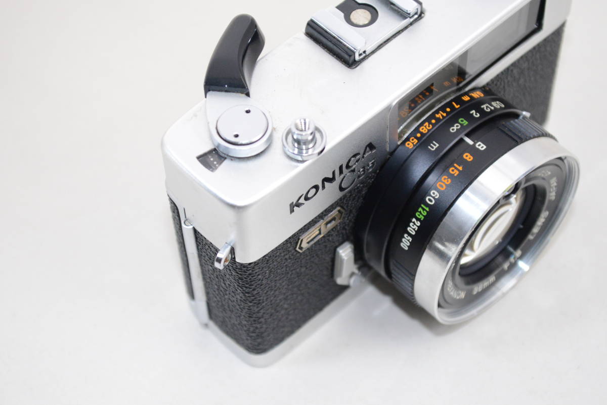 KONICA C35 FD フィルムカメラ 178905（ケース コニカ FD（ワイン