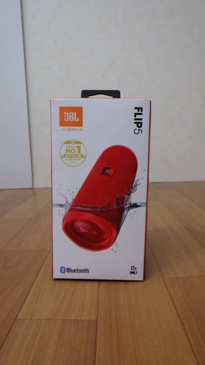 【新品，人気】 家電 JBL FLIP5 Bluetooth スピーカー IPX7防水 USB Type-C充電 パッシブラジエーター ポータブル レッド JBLFLIP5RED(一般)｜売買されたオークション情報、yahooの商品情報をアーカイブ公開 - オークファ その他