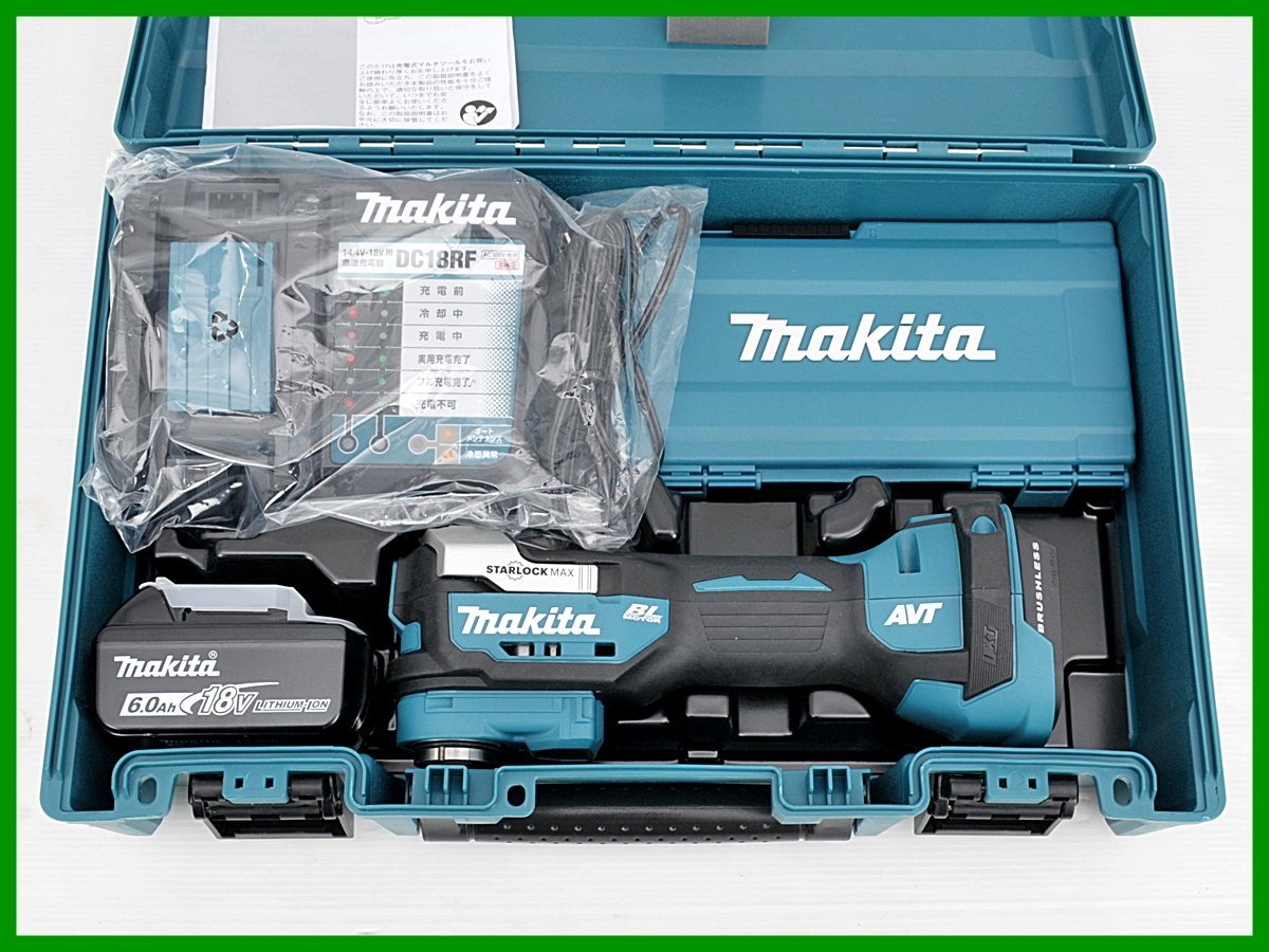 展示品◇マキタ 18V 6.0Ah 充電式マルチツール TM52DRG◇【zd713