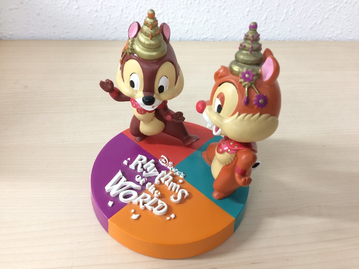 ディズニー TDR リズムオブザワールド チップとデール フィギュアリン 