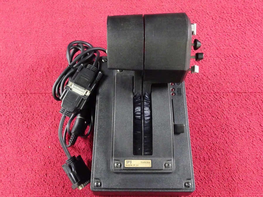 人気 Suncom 7-1050-0004 SFS フライトスロットル ジョイスティック ジャンク品 GH(ジョイスティック)｜売買されたオークション情報、yahooの商品情報をアーカイブ公開 - オークファン ジョイスティック