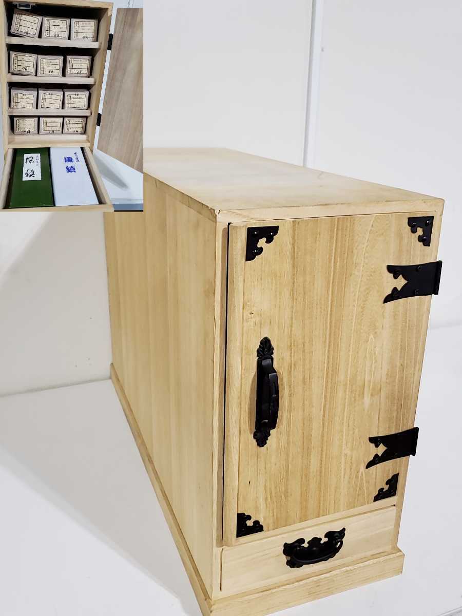 R 桐製軸箪笥入 掛軸 風鎮 日本画 収納箱 掛け軸12本 風鎮4個 山下春月 高木春石 高井一鳳 まとめ売り ヤフオク出品のみ 説明必読