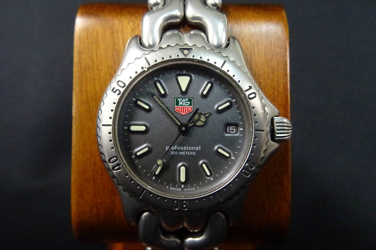 タグホイヤー TAG HEUER セルシリーズ プロフェッショナル 1円 稼働 