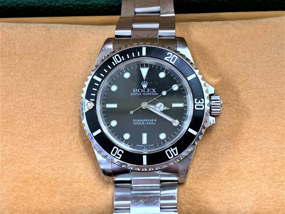 ROLEX ロレックス サブマリーナ ノンデイト 14060 / U番 日ロレ保証書 